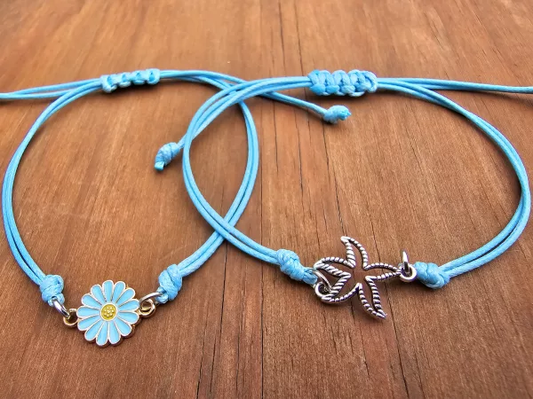 simple summer string bracelet